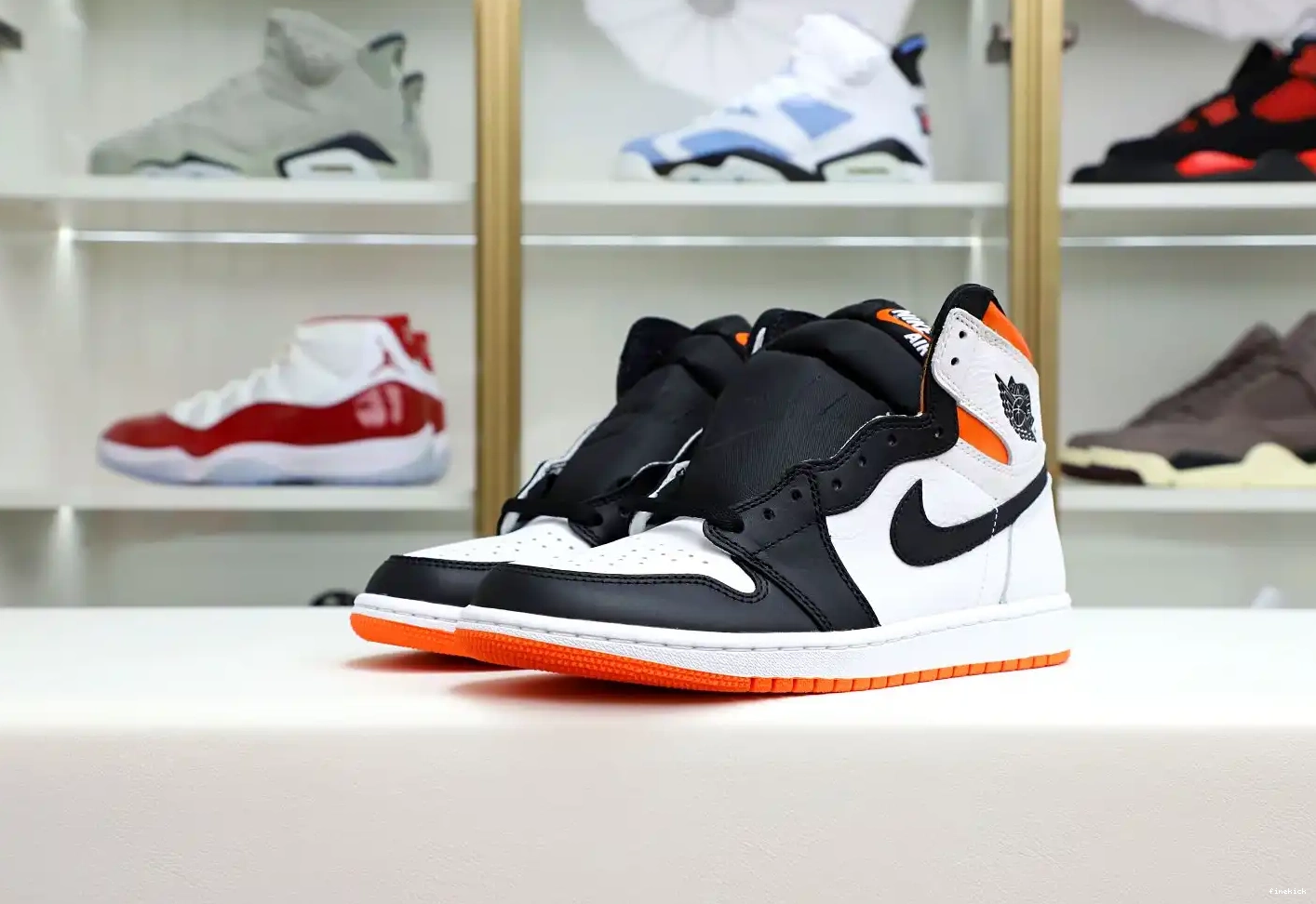 OG 1 Air High Orange' Jordan Electro Retro 0402